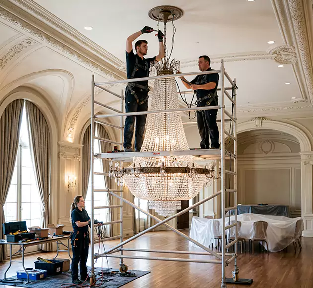 Professional Chandelier Installation: Your Local Fixture Team in Reynoldsburg, OH