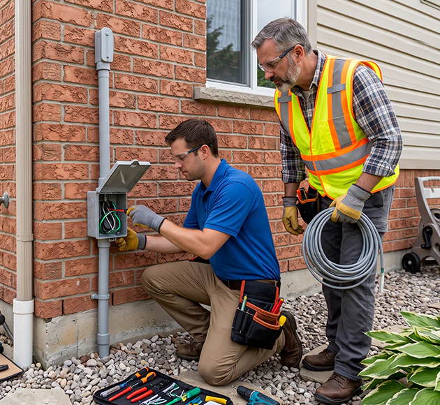 Professional Outdoor Outlet Installation: Your Local Exterior Wiring Team in Reynoldsburg, OH